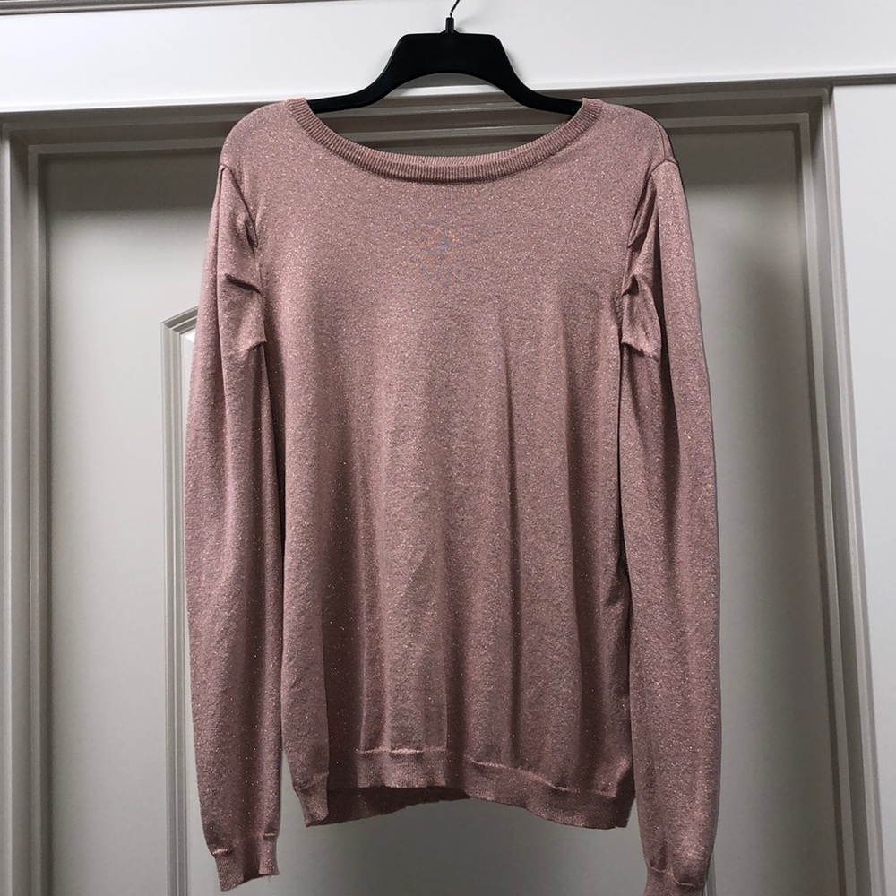 Pink Ruffled Sleeve Top